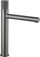 Mexen Elba One hoge wastafelkraan, geborsteld gun gray - 74111-66