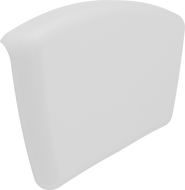 Mexen M08 bathtub headrest, white - 55008-00