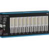 Mexen Aura 10x żarówka LED E14, 3,5W, Neutralna - 4000K, 380 lm - L121-E14-0340-01x10