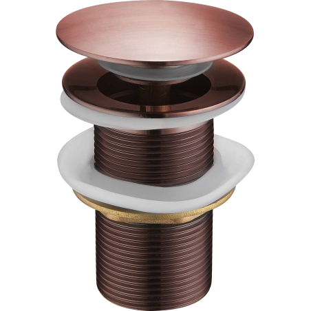 Mexen klick-klack-propp rund, antik koppar - 79910-45