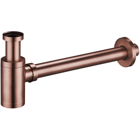 Mexen demi-siphon de lavabo rond, cuivre antique - 79950-45