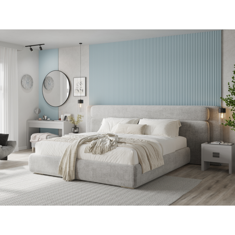 Mexen Strio 01 lamele ścienne ryflowane 280 x 14,5 cm (2szt), sky blue - S120-280-01-323