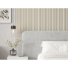 Mexen Strio 01 lamele ścienne ryflowane 280 x 14,5 cm (2szt), vanilla - S120-280-01-327