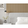Mexen Strio 03 lamele ścienne ryflowane 280 x 14,5 cm (2szt), cappuccino - S120-280-03-304