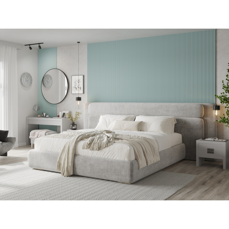 Mexen Strio 02 lamele ścienne ryflowane 280 x 14,5 cm (2szt), powder blue - S120-280-02-318