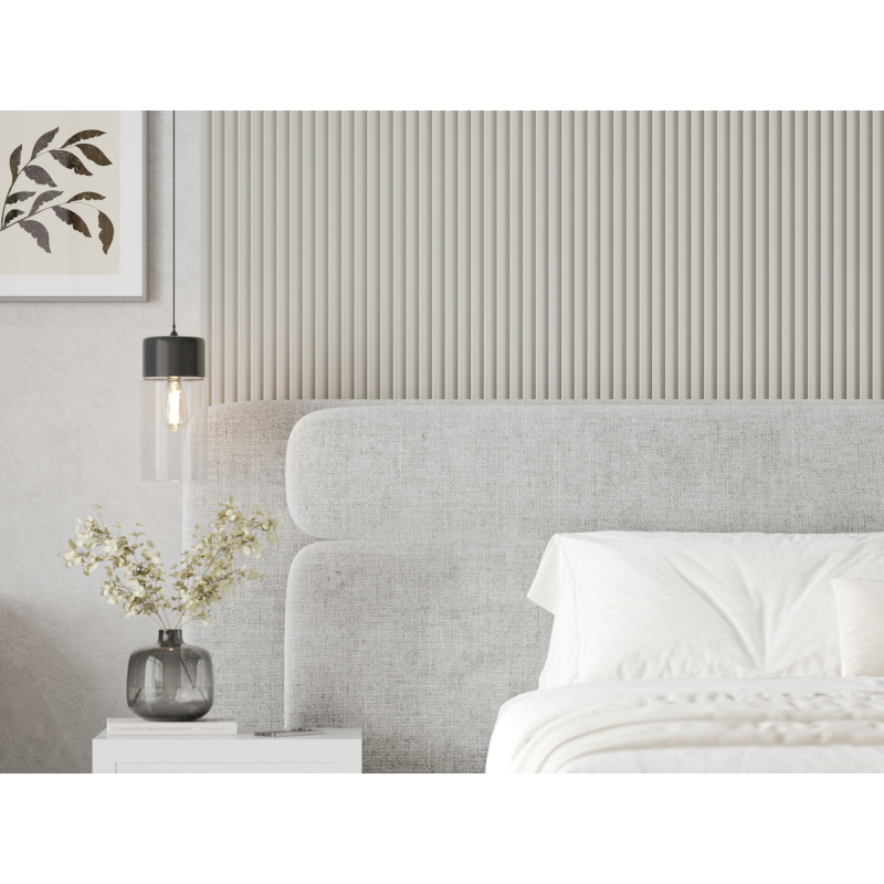 Mexen Strio 02 lamele ścienne ryflowane 280 x 14,5 cm (2szt), cream - S120-280-02-324