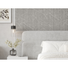 Mexen Strio 01 lamele ścienne ryflowane 280 x 14,5 cm (2szt), pietra grey - S120-280-01-391