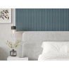 Mexen Strio 01 lamele ścienne ryflowane 280 x 14,5 cm (2szt), len denim - S120-280-01-362
