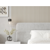 Mexen Strio 01 lamele ścienne ryflowane 280 x 14,5 cm (2szt), cashmere leather - S120-280-01-367