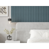 Mexen Strio 02 lamele ścienne ryflowane 280 x 14,5 cm (2szt), len denim - S120-280-02-362