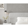 Mexen Strio 02 lamele ścienne ryflowane 280 x 14,5 cm (2szt), pietra grey - S120-280-02-391