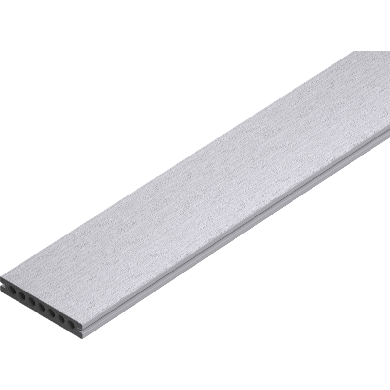 Mexen Terrio Premium próbka deski tarasowej kompozytowej, smoke white - C2002-14-S