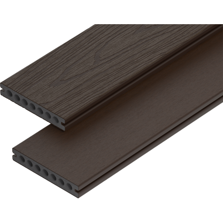 Mexen Terrio Premium próbka deski tarasowej kompozytowej, walnut - C2002-17-S