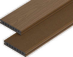Mexen Terrio Premium Riff deska tarasowa kompozytowa 300 x 14,5 x 2,3 cm, teak - C2003-300-16