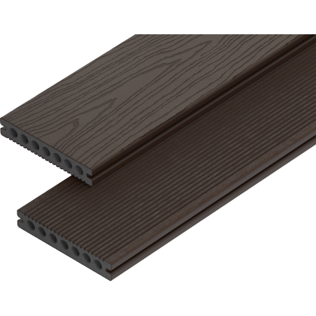 Mexen Terrio Premium Riff deska tarasowa kompozytowa 300 x 14,5 x 2,3 cm, walnut - C2003-300-17