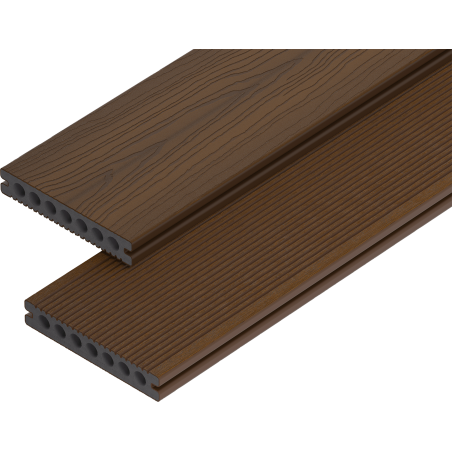 Mexen Terrio Premium Riff deska tarasowa kompozytowa 300 x 14,5 x 2,3 cm, teak-3 - C2003-300-20