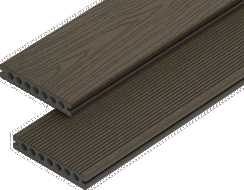 Mexen Terrio Premium Riff próbka deski tarasowej kompozytowej, dark brown - C2003-06-S