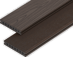Mexen Terrio Premium Riff próbka deski tarasowej kompozytowej, light walnut - C2003-09-S
