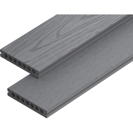 Mexen Terrio Premium deska tarasowa kompozytowa 300 x 14,5 x 2,3 cm, light grey - C2002-300-08
