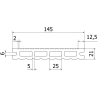 Mexen Terrio Base deska tarasowa kompozytowa 300 x 14,5 x 2,1 cm, mocha - C1001-300-50