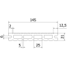 Mexen Terrio Base deska tarasowa kompozytowa 300 x 14,5 x 2,1 cm, stone grey - C1001-300-54