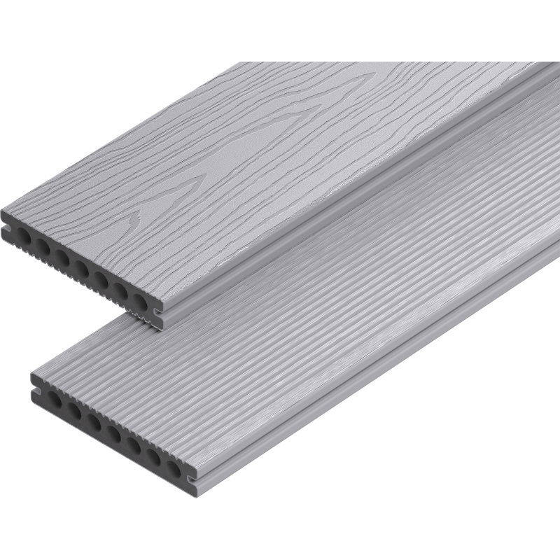 Mexen Terrio Premium Riff deska tarasowa kompozytowa 300 x 14,5 x 2,3 cm, smoke white - C2003-300-14
