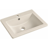 Mexen Lora umywalka wpuszczana w blat 53 x 46 cm, kaszmir mat - 25365332