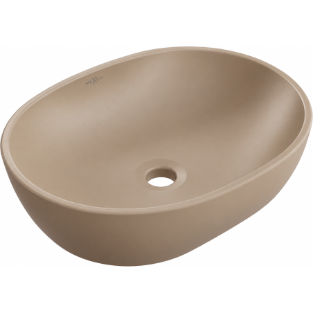 Mexen Viki umywalka nablatowa 48 x 35 cm, cappuccino mat - 21054864