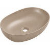 Mexen Jowita umywalka nablatowa 52 x 39 cm, cappuccino mat - 21355264