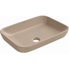Mexen Nina umywalka wpuszczana w blat 51 x 33 cm, cappuccino mat - 21665164
