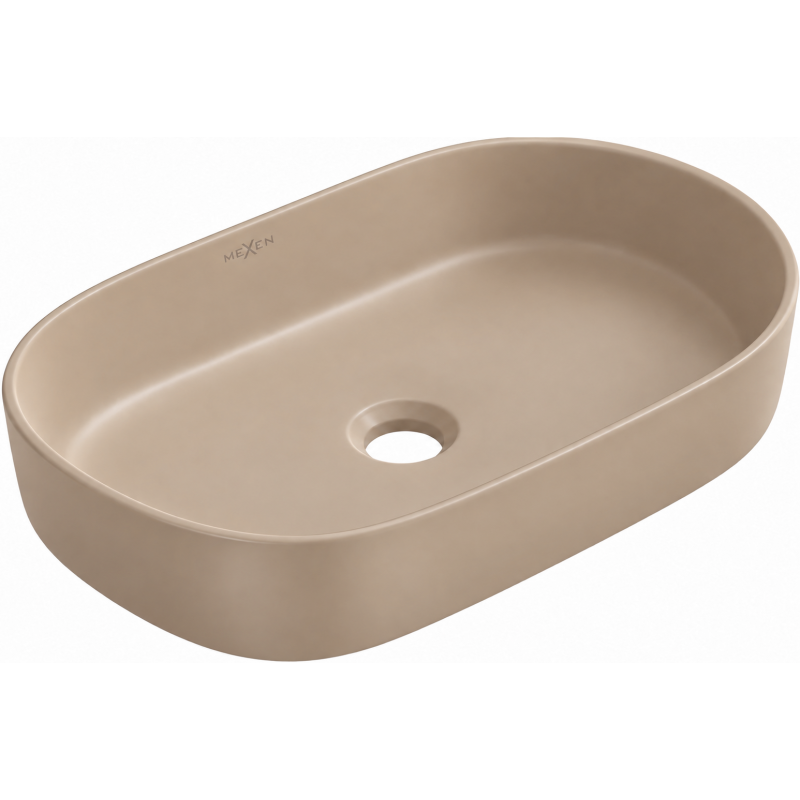 Mexen Celia umywalka nablatowa 60 x 38 cm, cappuccino mat - 22206064