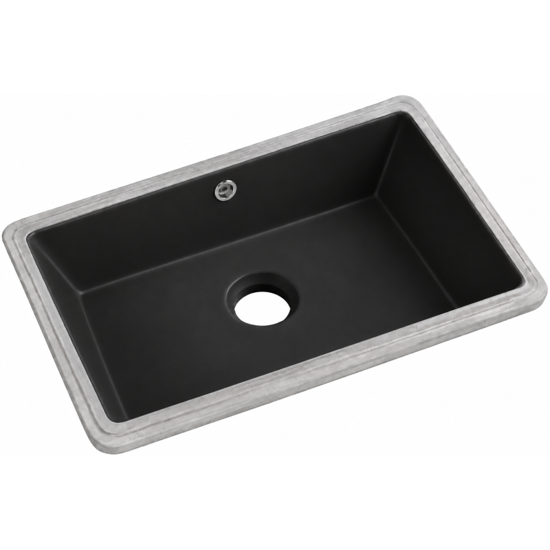 Mexen Venus umywalka podblatowa 54 x 35 cm, czarna mat - 25415485