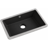 Mexen Venus umywalka podblatowa 54 x 35 cm, czarna mat - 25415485