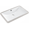 Mexen Venus lavabo sous-plan 60 x 37 cm, blanc - 25416000