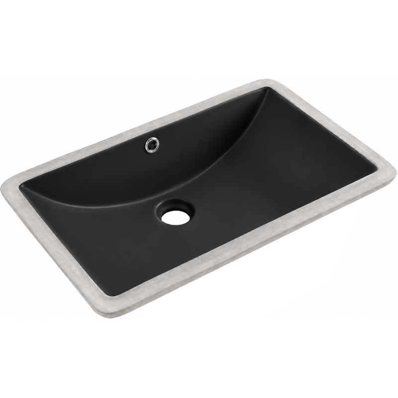 Mexen Venus umywalka podblatowa 60 x 37 cm, czarna mat - 25416085