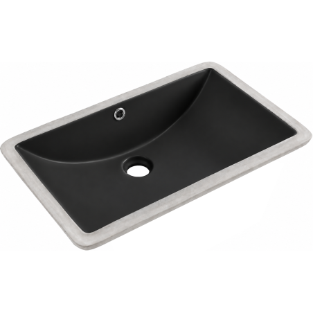 Mexen Venus umywalka podblatowa 60 x 37 cm, czarna mat - 25416085