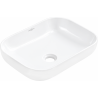 Mexen Daria lavabo sobre encimera 50 x 35 cm, blanco - 21935000