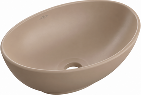 Mexen Elza lavabo sobre encimera 40 x 33 cm, capuchino mate - 21014064
