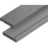 Mexen Terrio Premium 3D deska schodowa kompozytowa 300 x 13,8 x 2,3 cm, ash grey - C2006-300-02