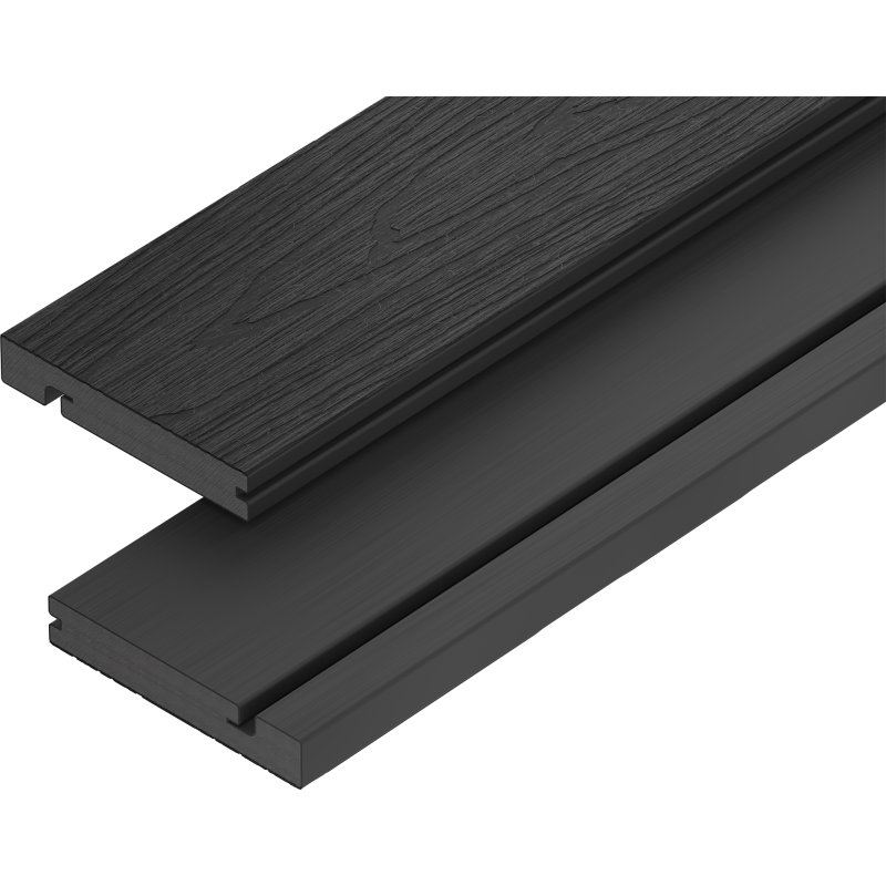 Mexen Terrio Premium 3D deska schodowa kompozytowa 300 x 13,8 x 2,3 cm, charcoal - C2006-300-03