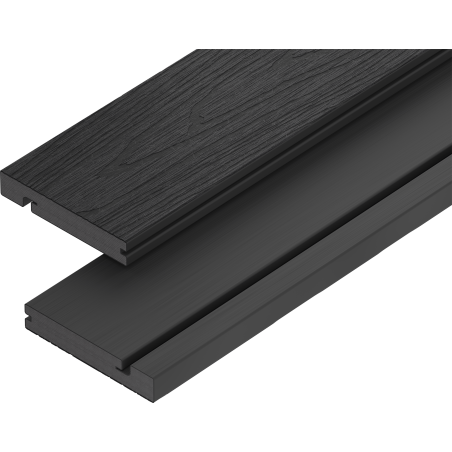 Mexen Terrio Premium 3D deska schodowa kompozytowa 300 x 13,8 x 2,3 cm, charcoal - C2006-300-03