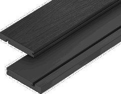 Mexen Terrio Premium 3D deska schodowa kompozytowa 300 x 13,8 x 2,3 cm, charcoal - C2006-300-03