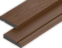 Mexen Terrio Premium 3D deska schodowa kompozytowa 300 x 13,8 x 2,3 cm, coffee - C2006-300-04