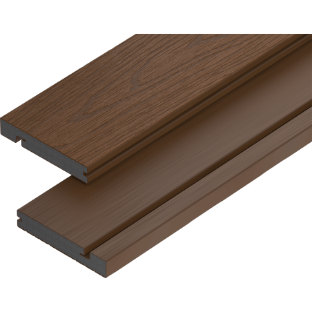 Mexen Terrio Premium 3D deska schodowa kompozytowa 300 x 13,8 x 2,3 cm, ipe - C2006-300-07