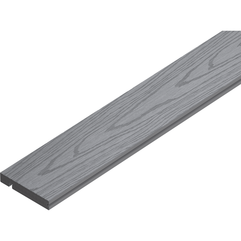 Mexen Terrio Premium 3D deska schodowa kompozytowa 300 x 13,8 x 2,3 cm, light grey - C2006-300-08