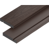 Mexen Terrio Premium 3D deska schodowa kompozytowa 300 x 13,8 x 2,3 cm, light walnut - C2006-300-09
