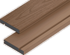 Mexen Terrio Premium 3D deska schodowa kompozytowa 300 x 13,8 x 2,3 cm, teak ht - C2006-300-11