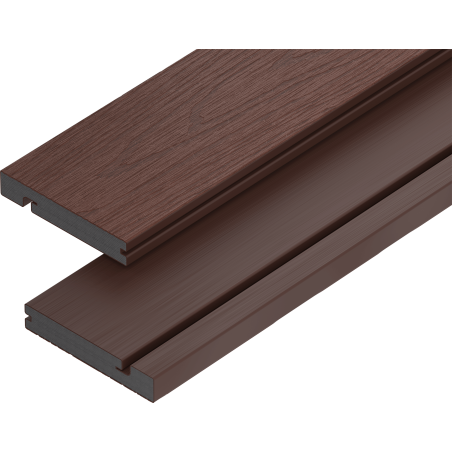 Mexen Terrio Premium 3D deska schodowa kompozytowa 300 x 13,8 x 2,3 cm, red - C2006-300-12