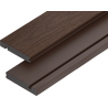 Mexen Terrio Premium 3D deska schodowa kompozytowa 300 x 13,8 x 2,3 cm, redwood - C2006-300-13
