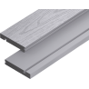 Mexen Terrio Premium 3D deska schodowa kompozytowa 300 x 13,8 x 2,3 cm, smoke white - C2006-300-14
